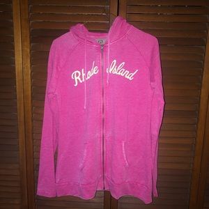 Rhode Island Zip Up Sweatshirt